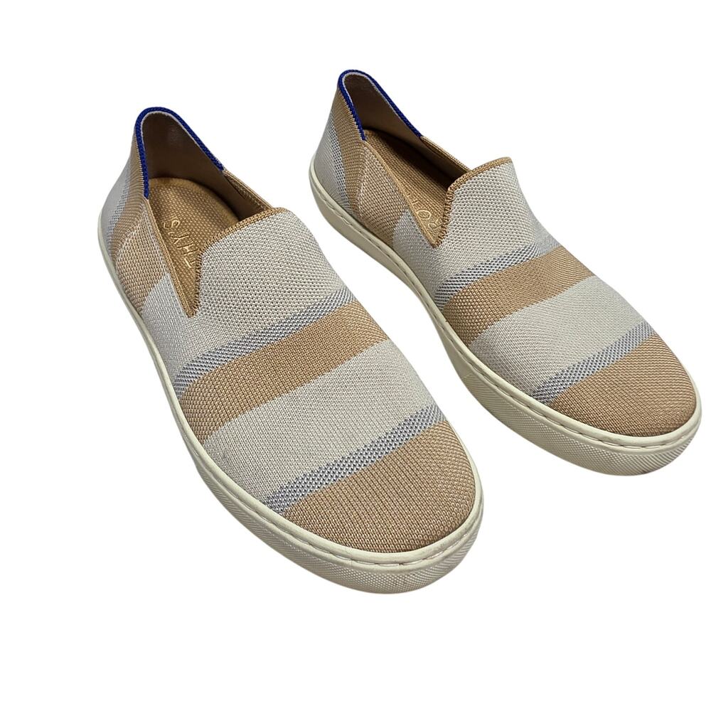 Rothy's The Birch Stripe Slip on Casual Shoes Size 7.5